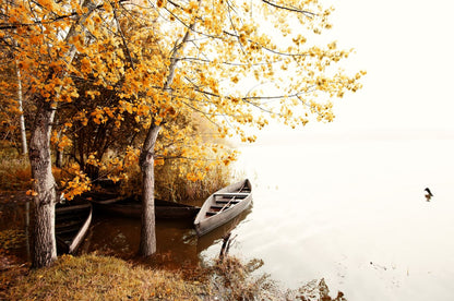 Stunning Lake & Boat Photograph Print 100% Australian Made