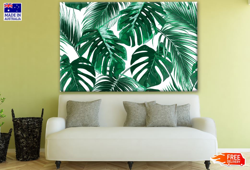 Leaf Design Print 100% Australian Made