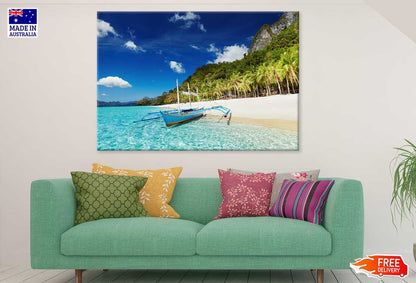 Beach South China Sea Philippines Print 100% Australian Made