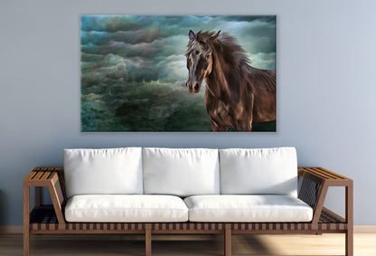 Stunning Horse Painting Portrait Print 100% Australian Made