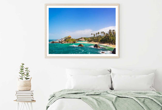 San Juan del Guia Sea View Photograph Colombia Home Decor Premium Quality Poster Print Choose Your Sizes