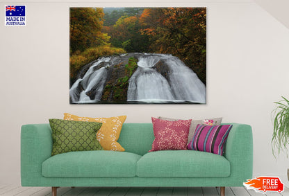 Autumn Kamabuchi Falls Photograph Print 100% Australian Made