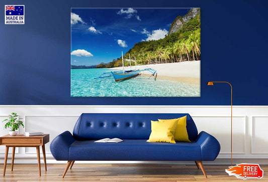 Beach South China Sea Philippines Print 100% Australian Made