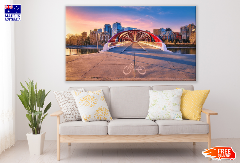 Bridge Over River Print 100% Australian Made