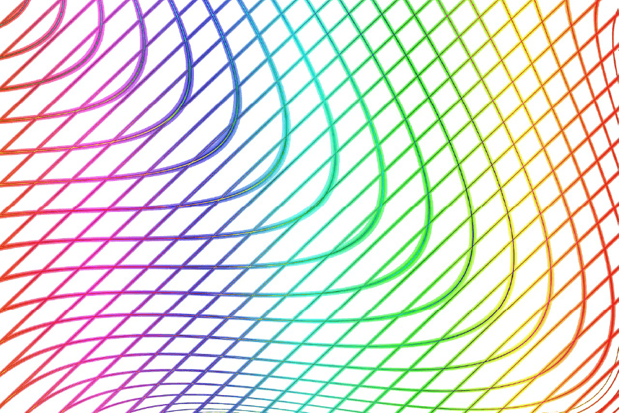 Colorful Abstract Design Print 100% Australian Made