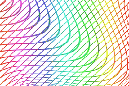 Colorful Abstract Design Print 100% Australian Made