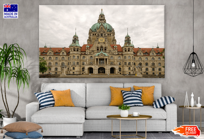 Town City Hall In Hanover Germany Print 100% Australian Made