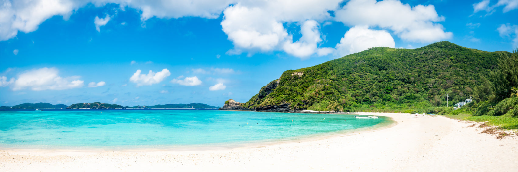 Panoramic Canvas Tokashiku Beach View Photograph High Quality 100% Australian Made Wall Canvas Print Ready to Hang