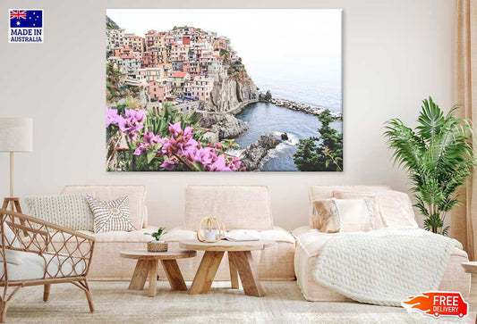 Village of Manarola Terre Italy Photograph Print 100% Australian Made