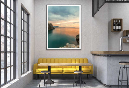 Sunrise over the Sea Scenery View Home Decor Premium Quality Poster Print Choose Your Sizes