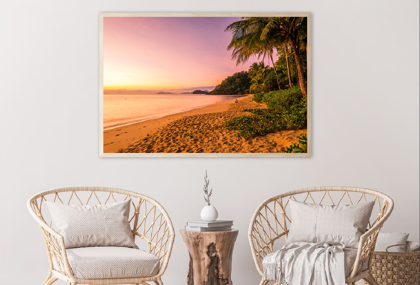 Trinity Beach Sunrise Scenery View Photograph Home Decor Premium Quality Poster Print Choose Your Sizes
