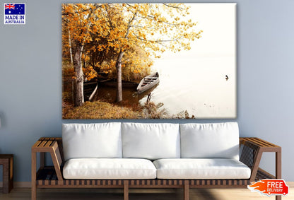 Stunning Lake & Boat Photograph Print 100% Australian Made