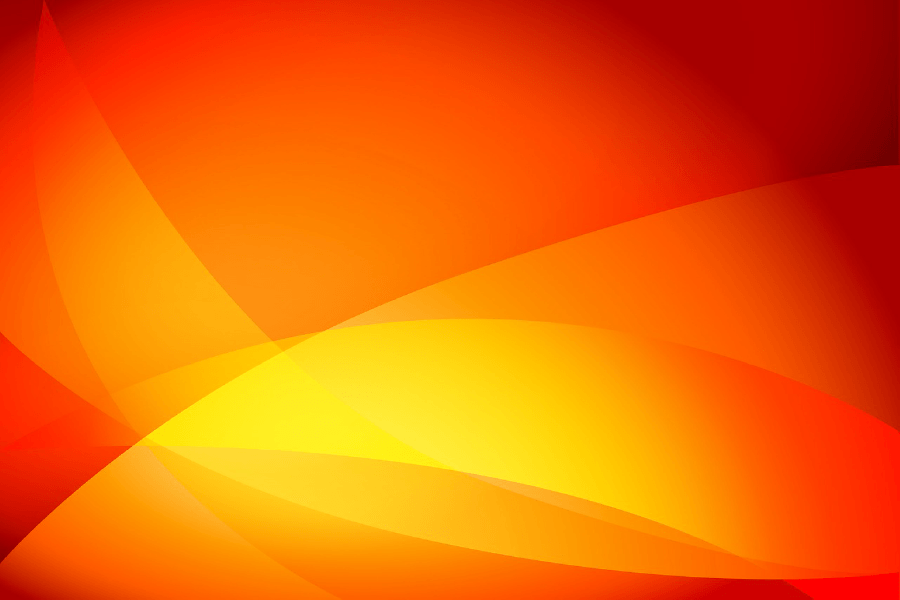 Orange Abstract Design Print 100% Australian Made