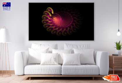Pink Abstract Design Print 100% Australian Made