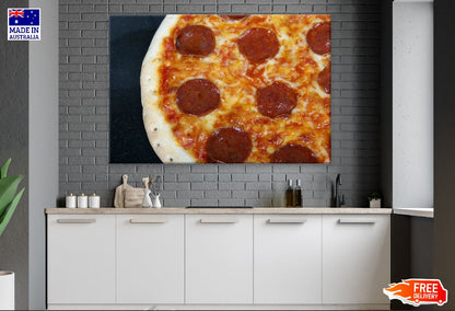 Pizza Closeup Photograph Print 100% Australian Made