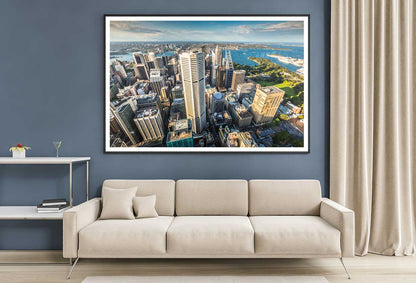 Aerial View From Sydney Tower Photograph Home Decor Premium Quality Poster Print Choose Your Sizes