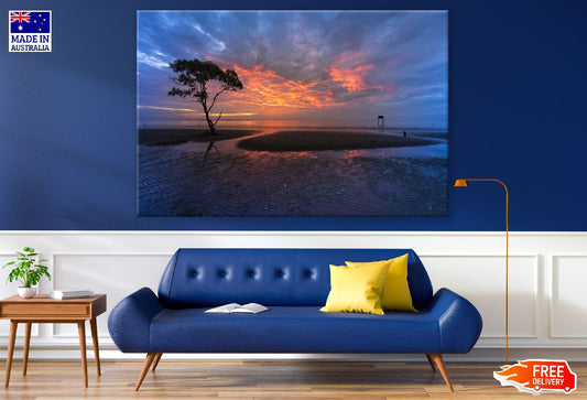 Sunrise on the Tan Thanh Beach Vietnam Print 100% Australian Made