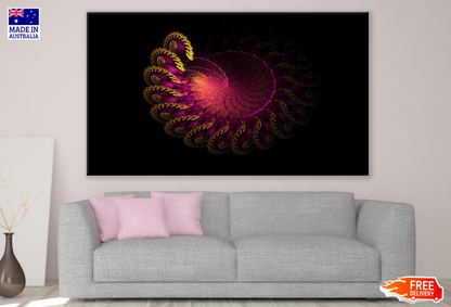 Pink Abstract Design Print 100% Australian Made