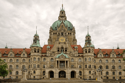 Town City Hall In Hanover Germany Print 100% Australian Made