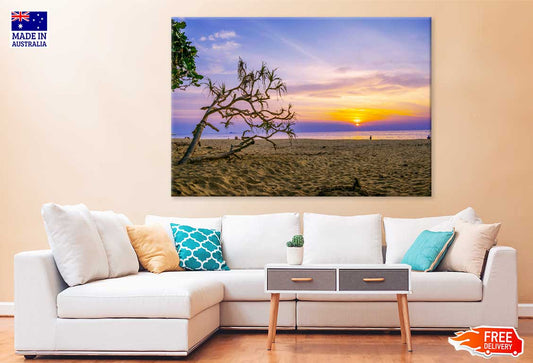 Paradise Island Beach Sunrise View Photograph Print 100% Australian Made