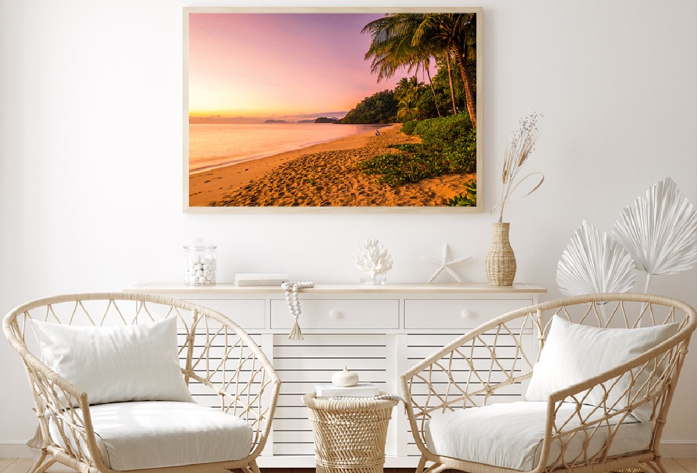 Trinity Beach Sunrise Scenery View Photograph Home Decor Premium Quality Poster Print Choose Your Sizes