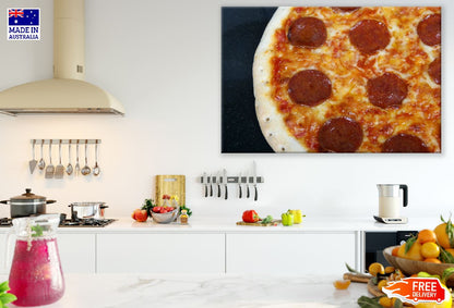 Pizza Closeup Photograph Print 100% Australian Made