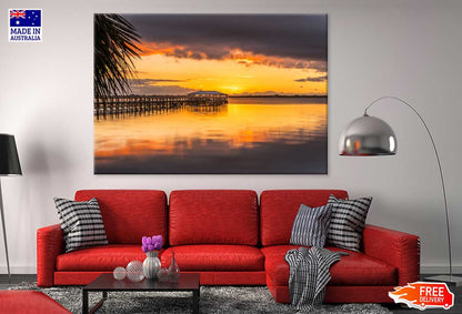 Melbourne Beach Florida Sunset Photograph Print 100% Australian Made