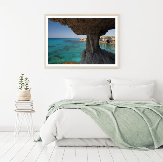 Sea Cave View Scenery Photograph Home Decor Premium Quality Poster Print Choose Your Sizes