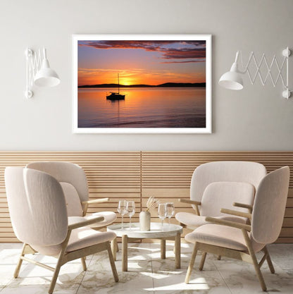 Stunning Sea Scenery Photograph Home Decor Premium Quality Poster Print Choose Your Sizes