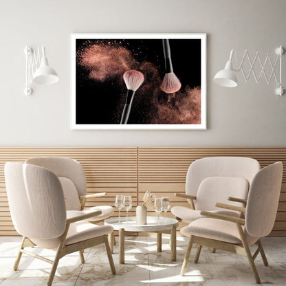 Makeup & Brushes Photograph Home Decor Premium Quality Poster Print Choose Your Sizes