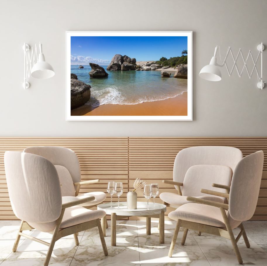 Sea Scenery View Photograph Home Decor Premium Quality Poster Print Choose Your Sizes