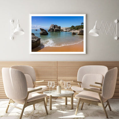 Sea Scenery View Photograph Home Decor Premium Quality Poster Print Choose Your Sizes