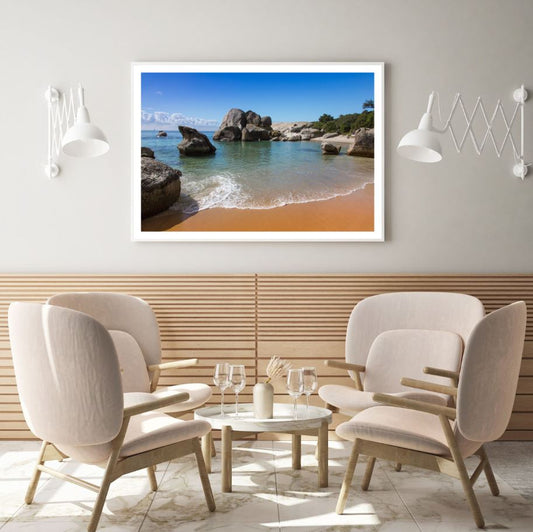 Sea Scenery View Photograph Home Decor Premium Quality Poster Print Choose Your Sizes