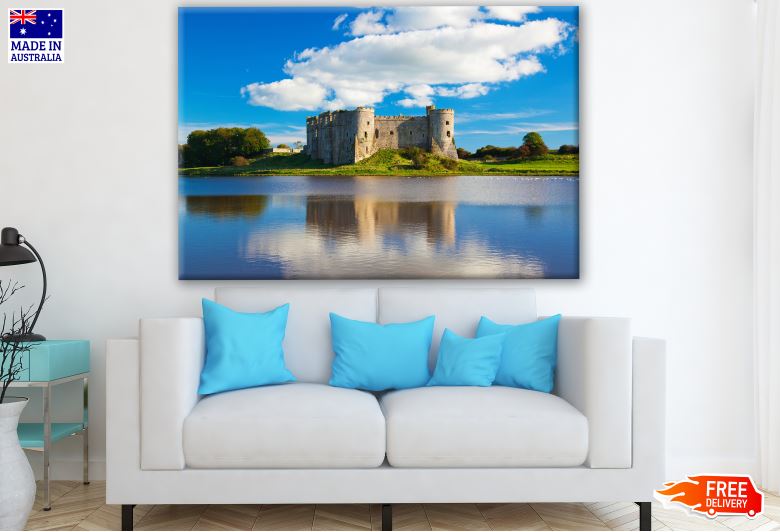 Old Fort Near Lake Photograph Print 100% Australian Made