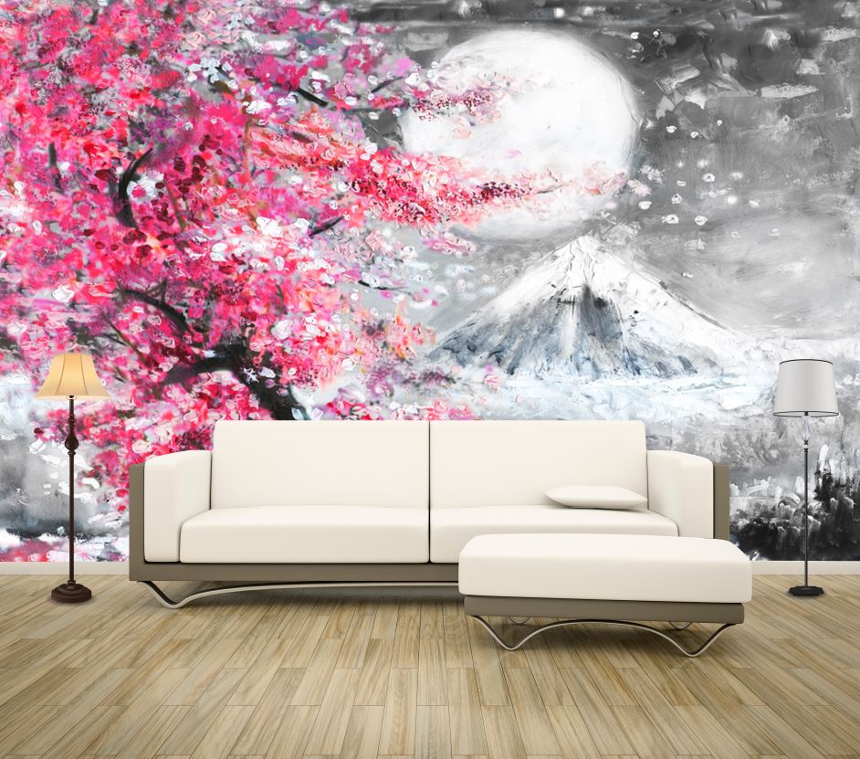 Wallpaper Murals Peel and Stick Removable Landscape Painting High Quality