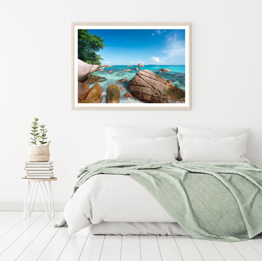 Sea Scenery View Photograph Home Decor Premium Quality Poster Print Choose Your Sizes