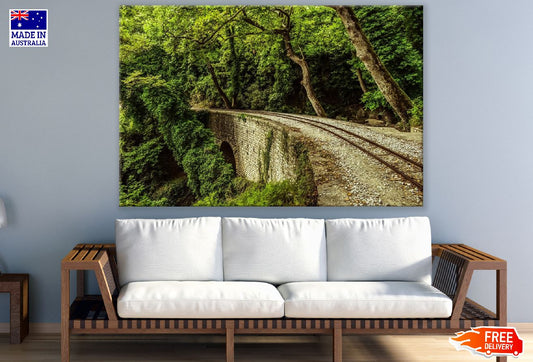 Railway Bridge & Forest Photograph Print 100% Australian Made