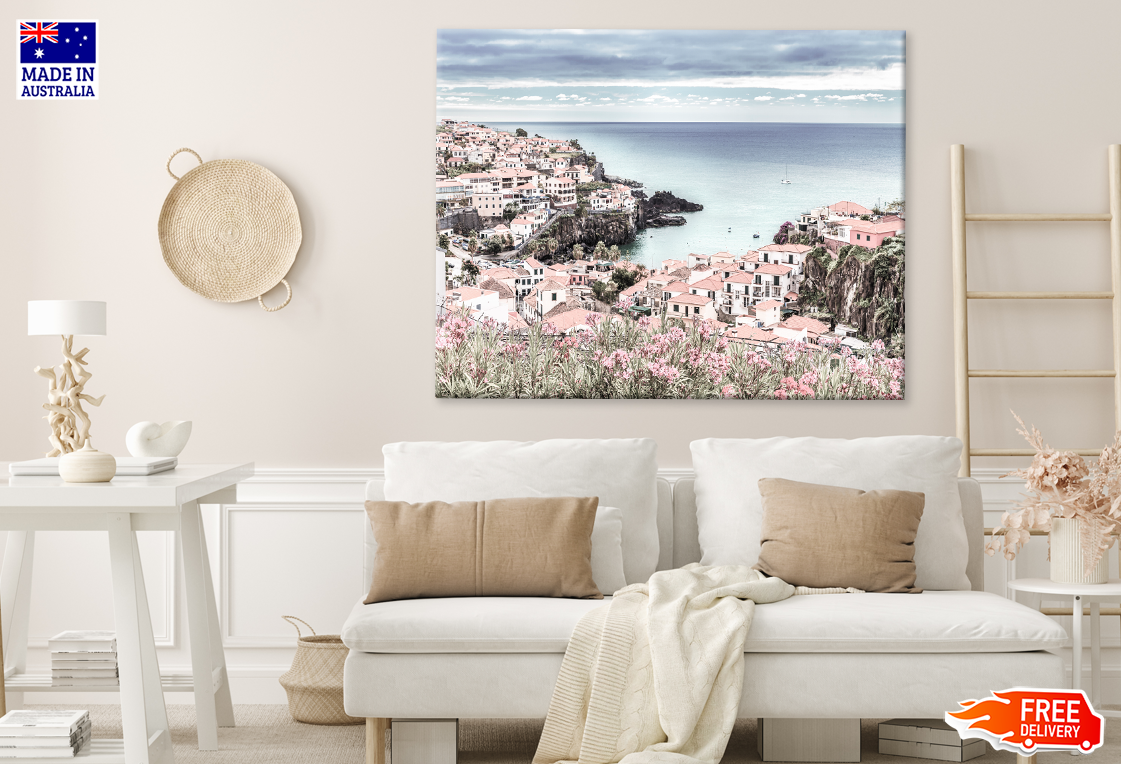 Camara de Lobos, Madeira View Print 100% Australian Made
