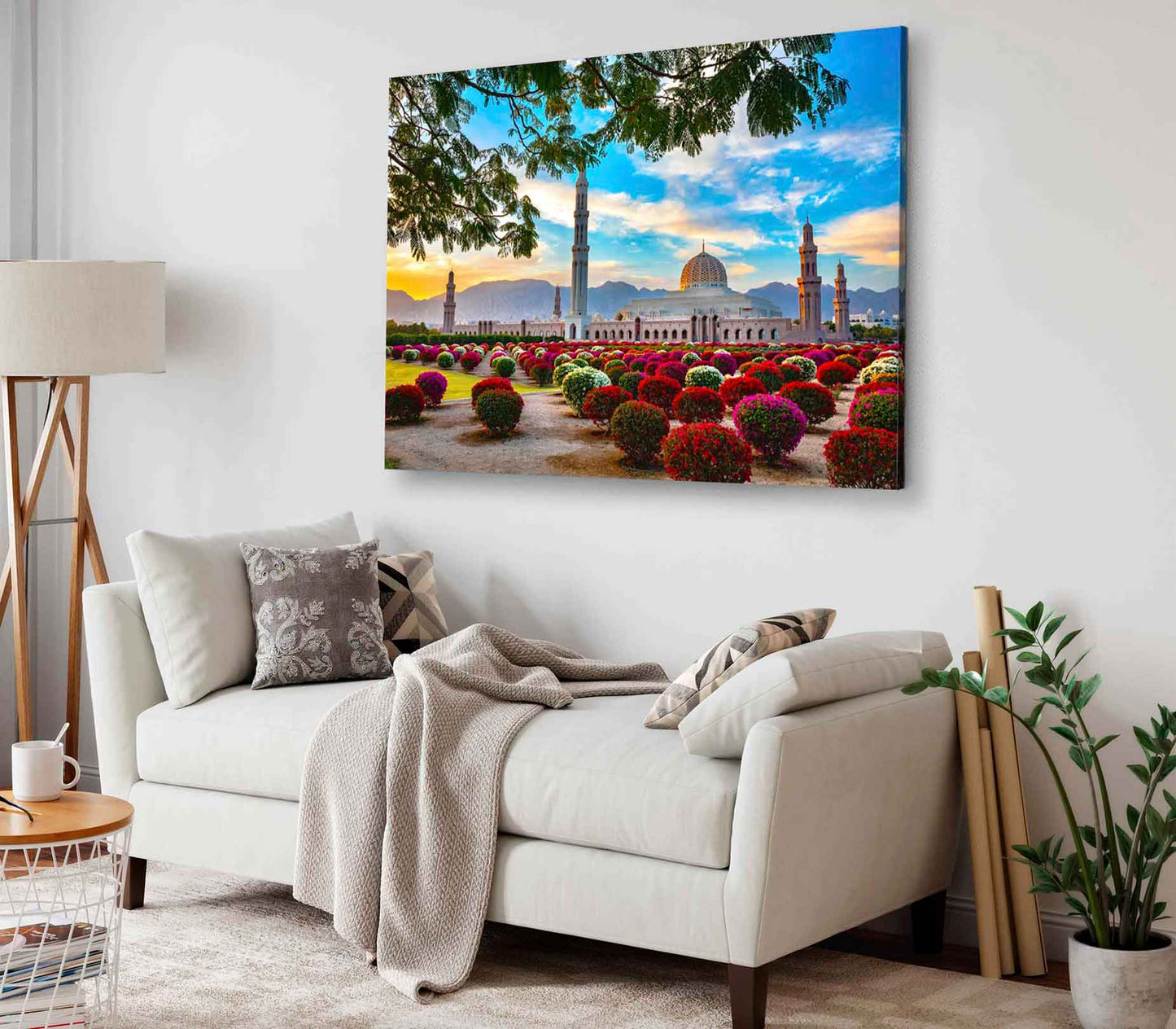 Bella Home Grand Mosque View Muscat Oman Print Canvas Ready to hang