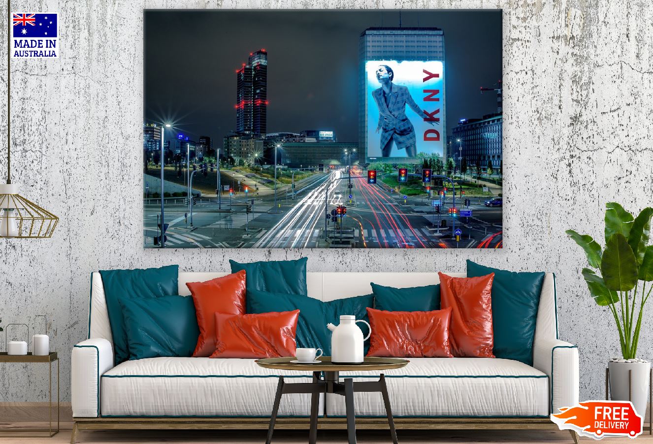 Milan City, Ialy Night View Photograph Print 100% Australian Made