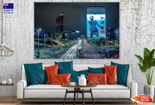 Milan City, Ialy Night View Photograph Print 100% Australian Made