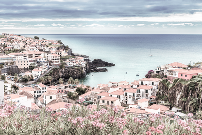Camara de Lobos, Madeira View Print 100% Australian Made