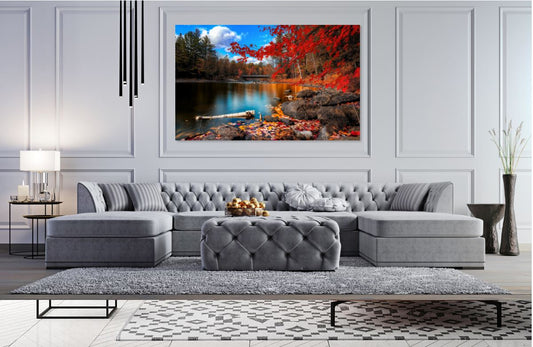 Nature lake ,Print 100% Australian Made