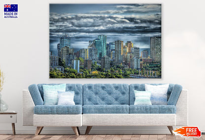City Landscape View Photograph Canada Print 100% Australian Made
