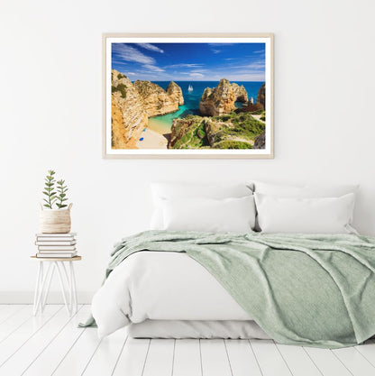 Cliff & Sea Scenery Photograph Home Decor Premium Quality Poster Print Choose Your Sizes