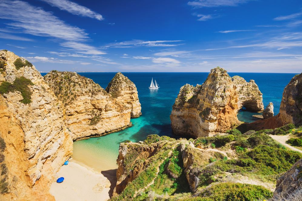 Cliff & Sea Scenery Photograph Home Decor Premium Quality Poster Print Choose Your Sizes