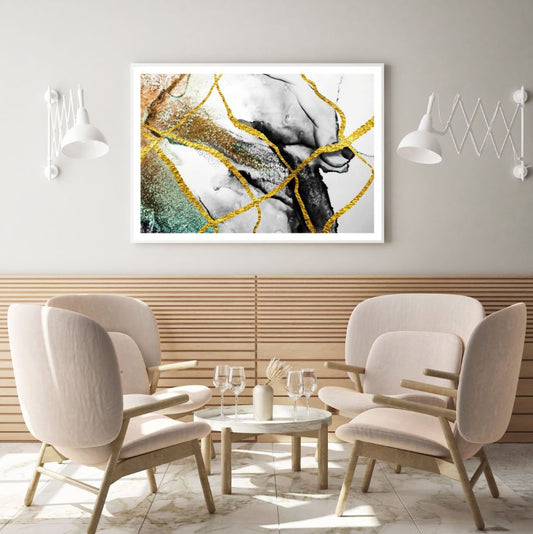 Colorful Abstract Granite Design Home Decor Premium Quality Poster Print Choose Your Sizes