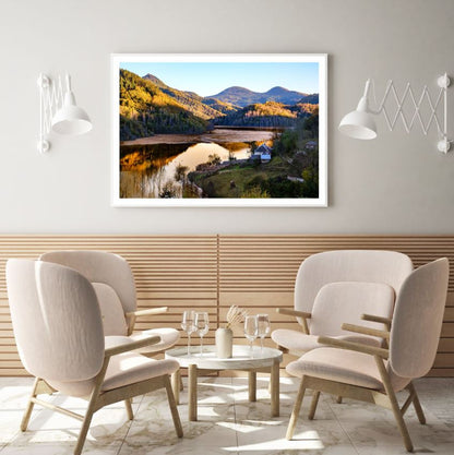 Stunning Lake & Forest Scenery Home Decor Premium Quality Poster Print Choose Your Sizes
