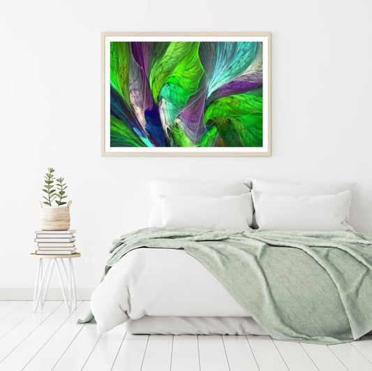 Colorful Abstract Fractal Design Home Decor Premium Quality Poster Print Choose Your Sizes