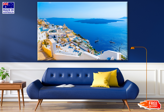 City View with Beach Photograph Print 100% Australian Made